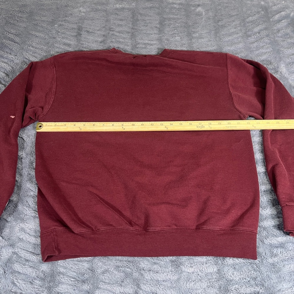 Champion Arizona State ASU Sun Devils Crewneck Sweatshirt Maroon Medium AN891 - Picture 6 of 8